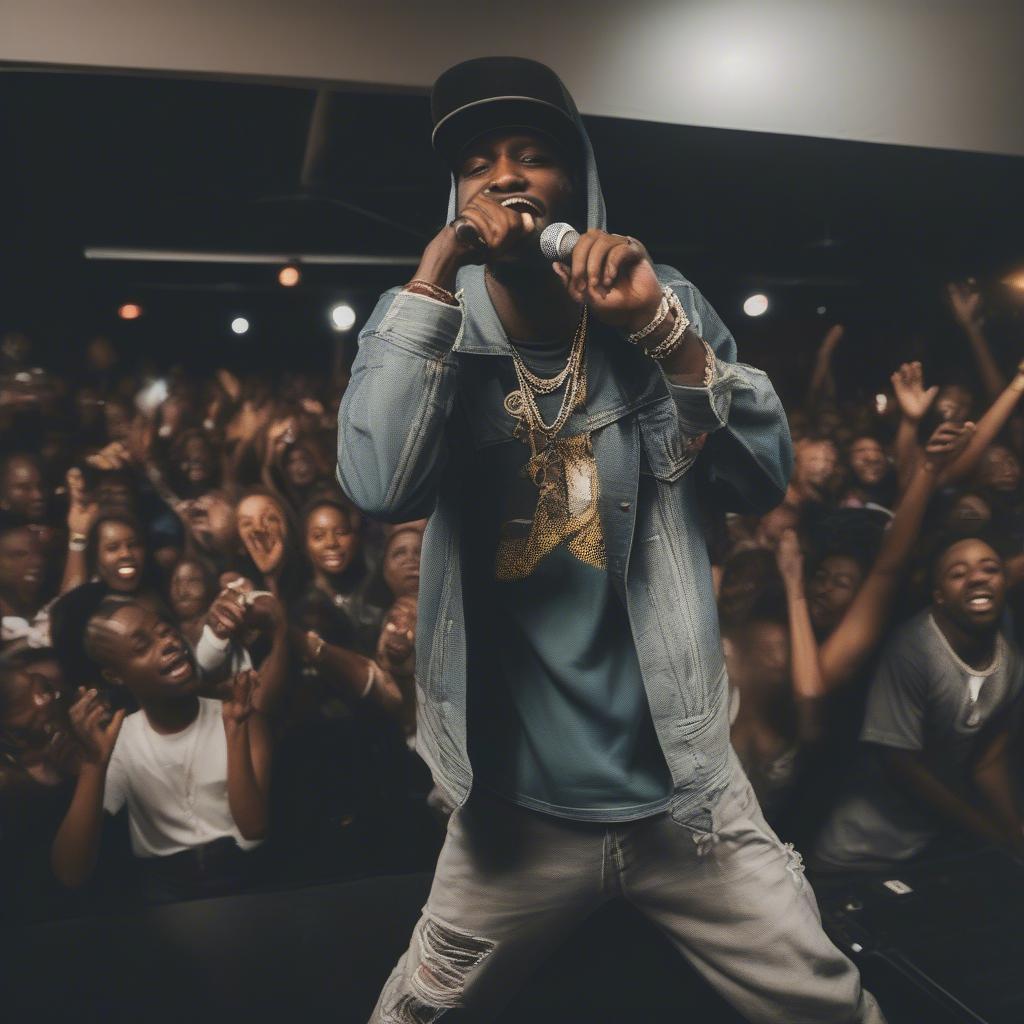 Bankroll Fresh Live Performance: Commanding the Stage