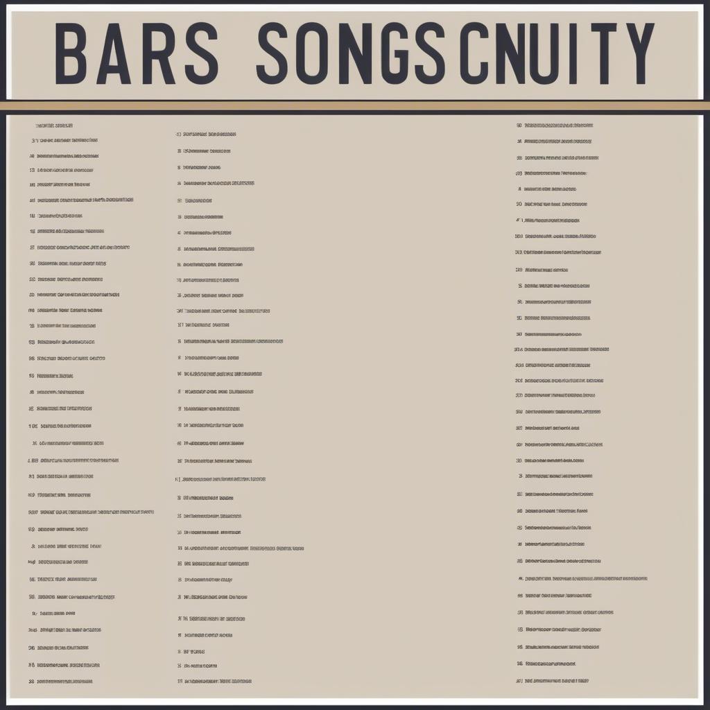 Barns County Top 10 Songs Chart