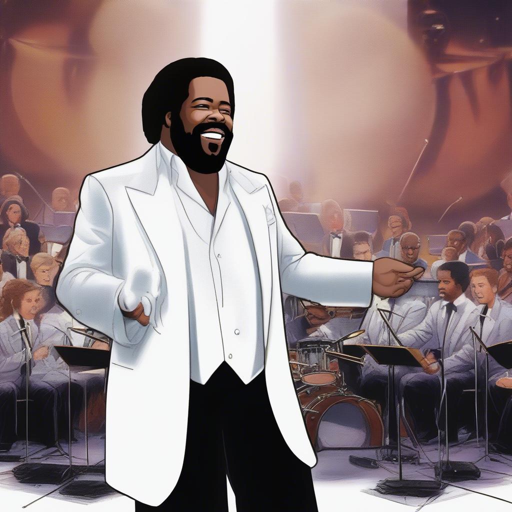 Barry White Conducting the Love Unlimited Orchestra