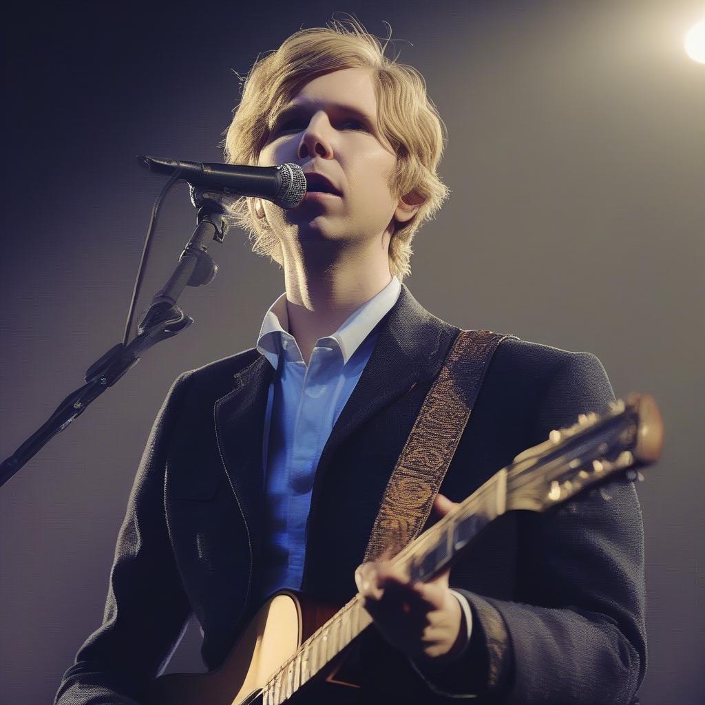 Beck Performing Blue Moon Live