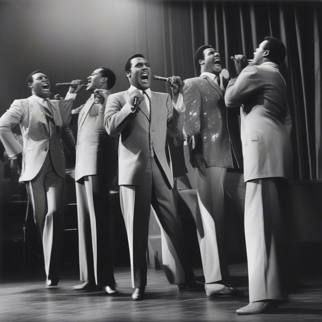 The Four Tops Performing Bernadette Live