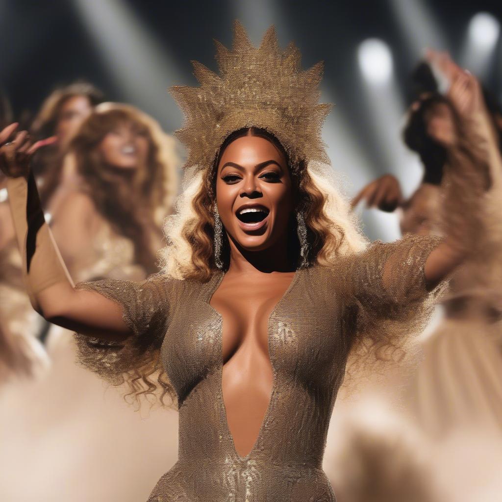 Beyoncé's Electrifying Stage Presence