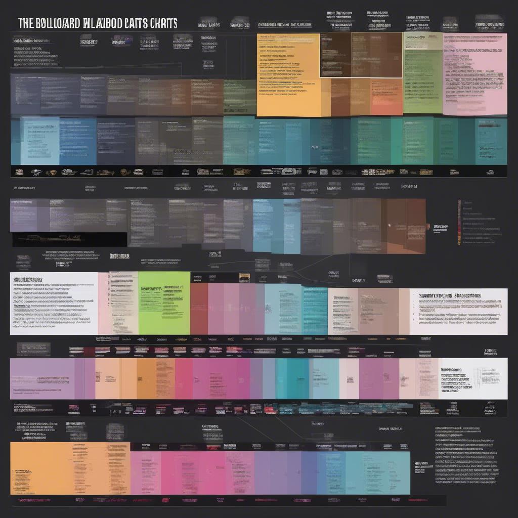 Billboard Chart Evolution Infographic