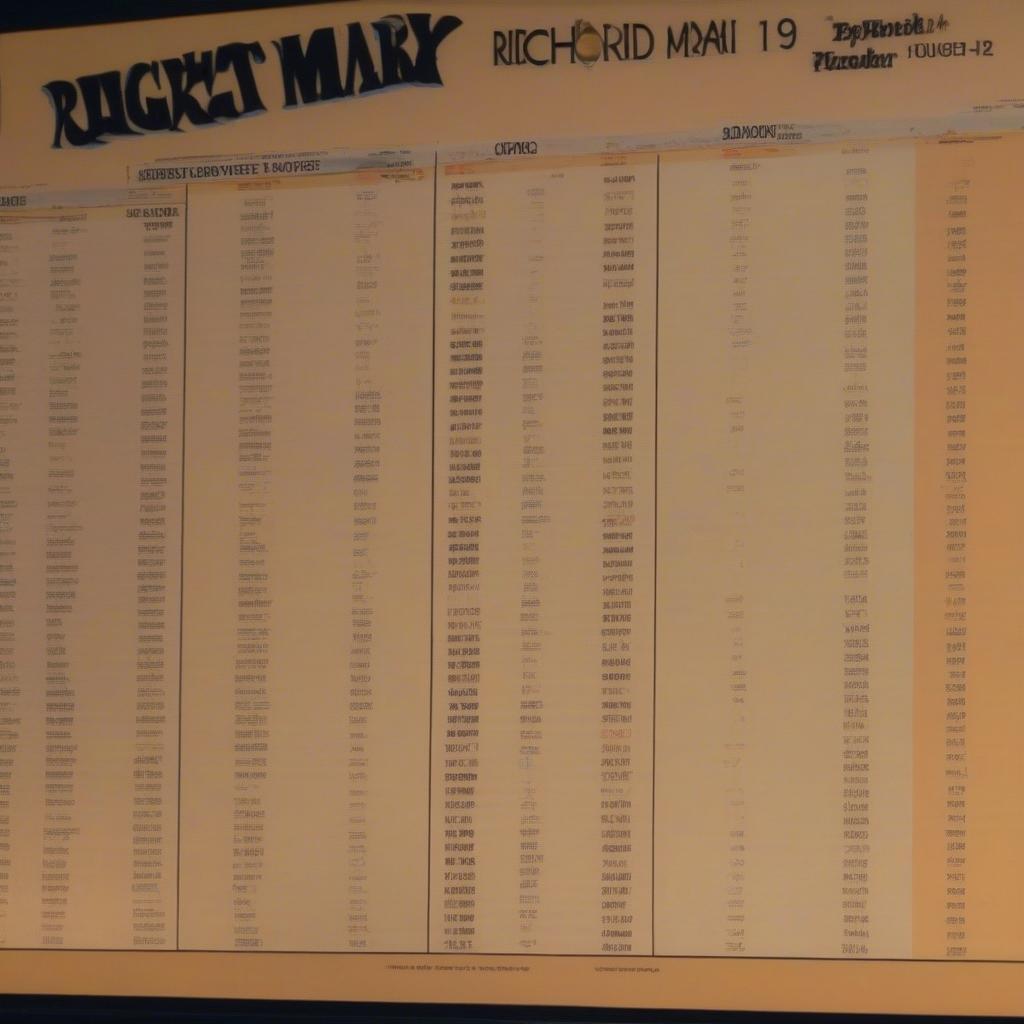 Billboard Hot 100 chart from August 1989