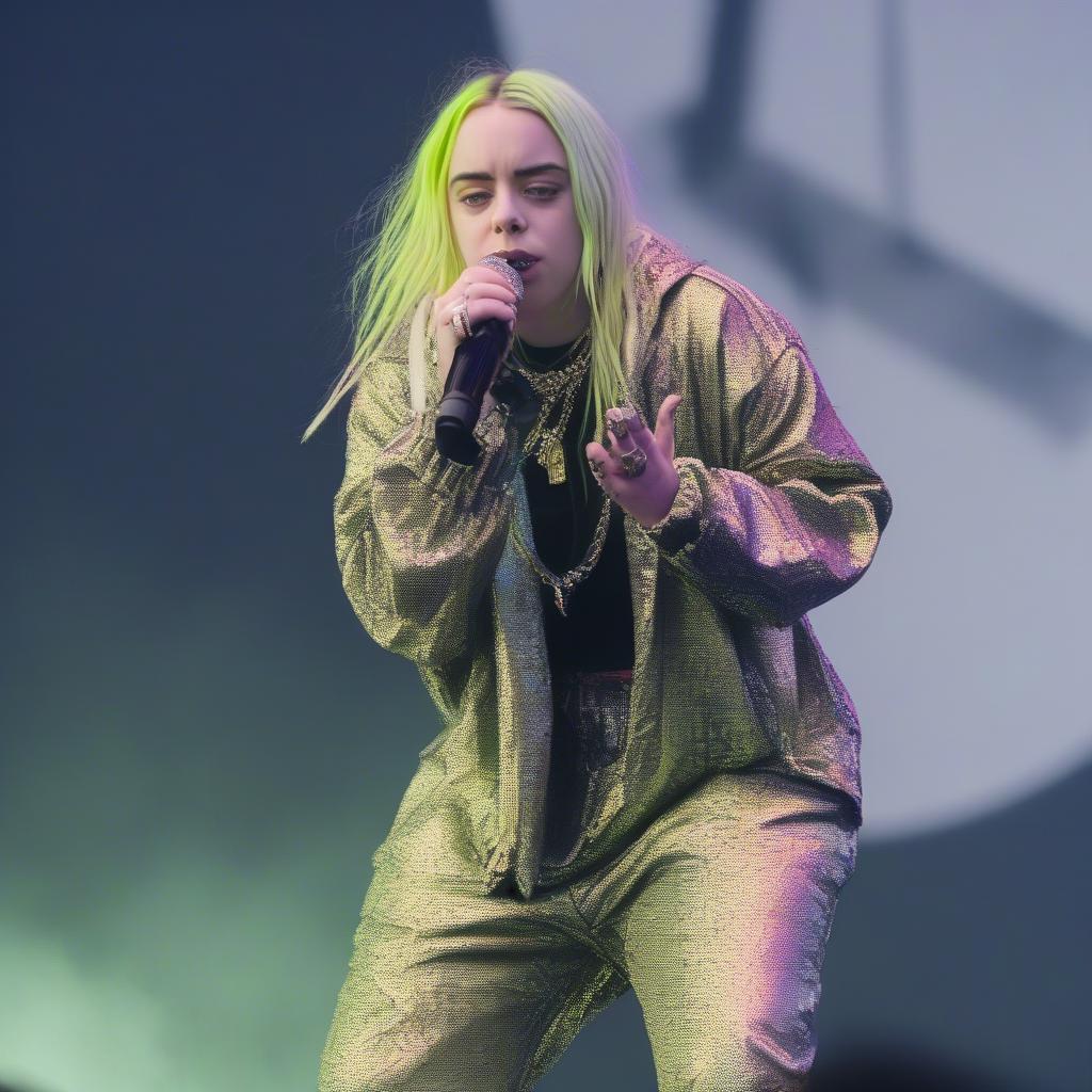 Billie Eilish at Mo Pop 2018