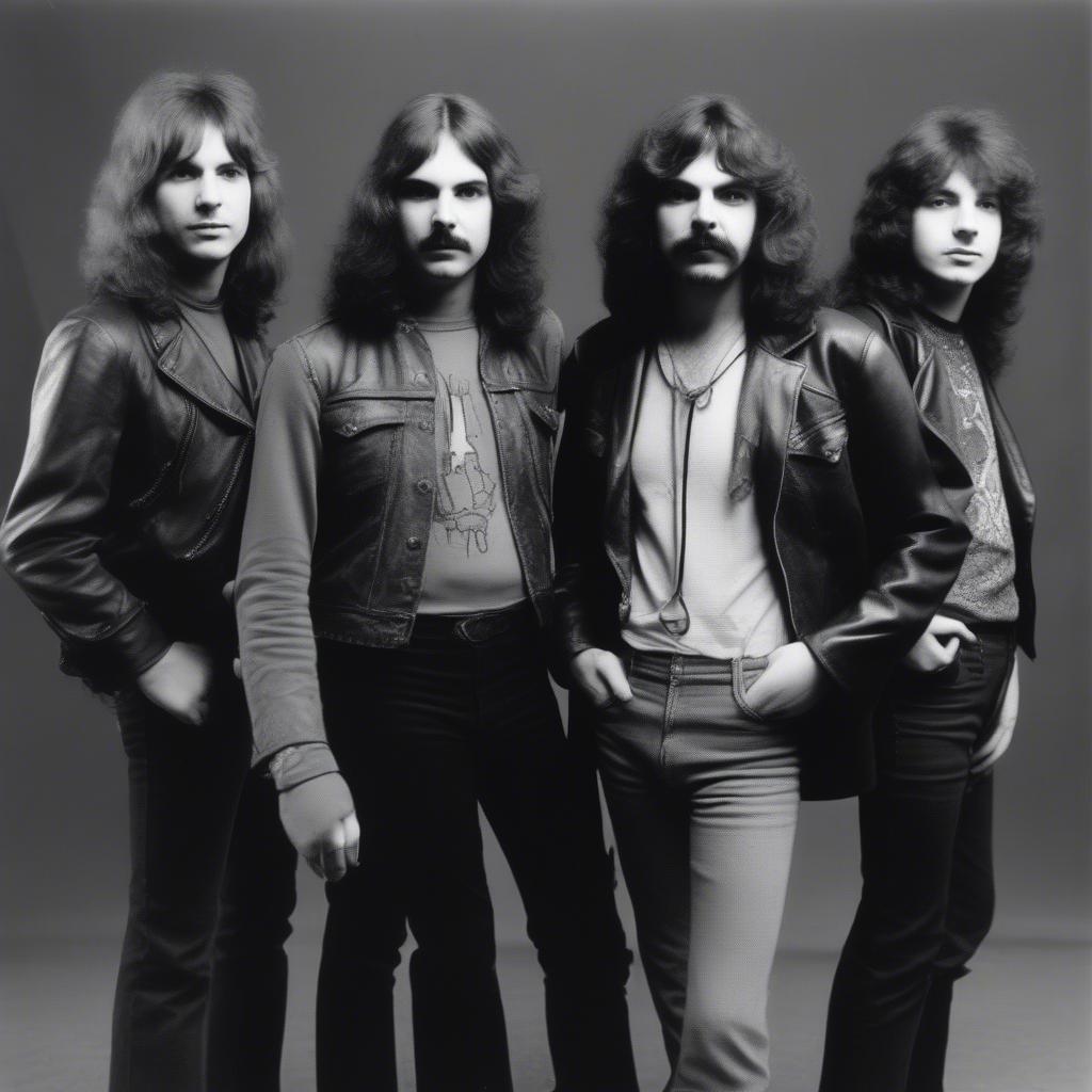 Black Sabbath in their early years