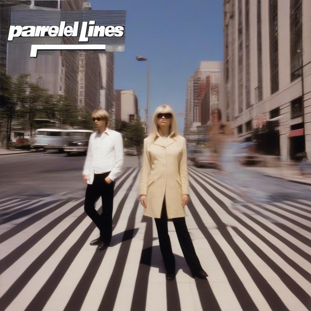 Blondie "Parallel Lines" Album Cover