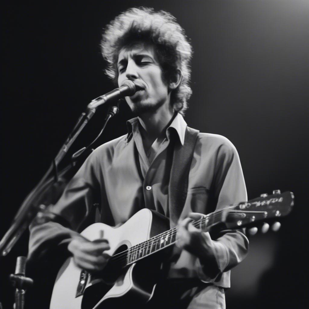 Bob Dylan Performing "Like a Rolling Stone"