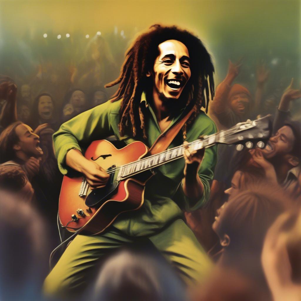 Bob Marley Performing Live