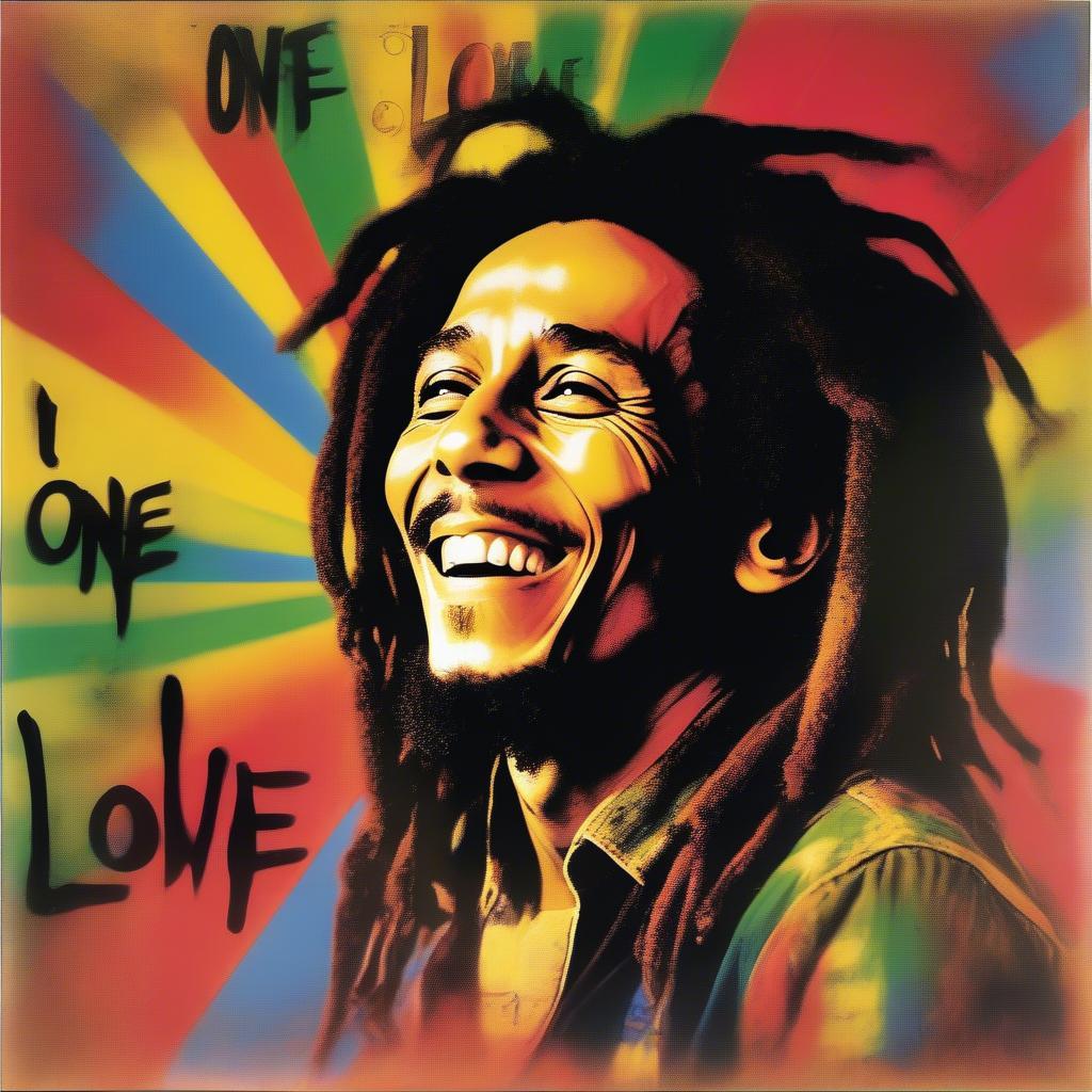 Bob Marley's "One Love" Album Cover