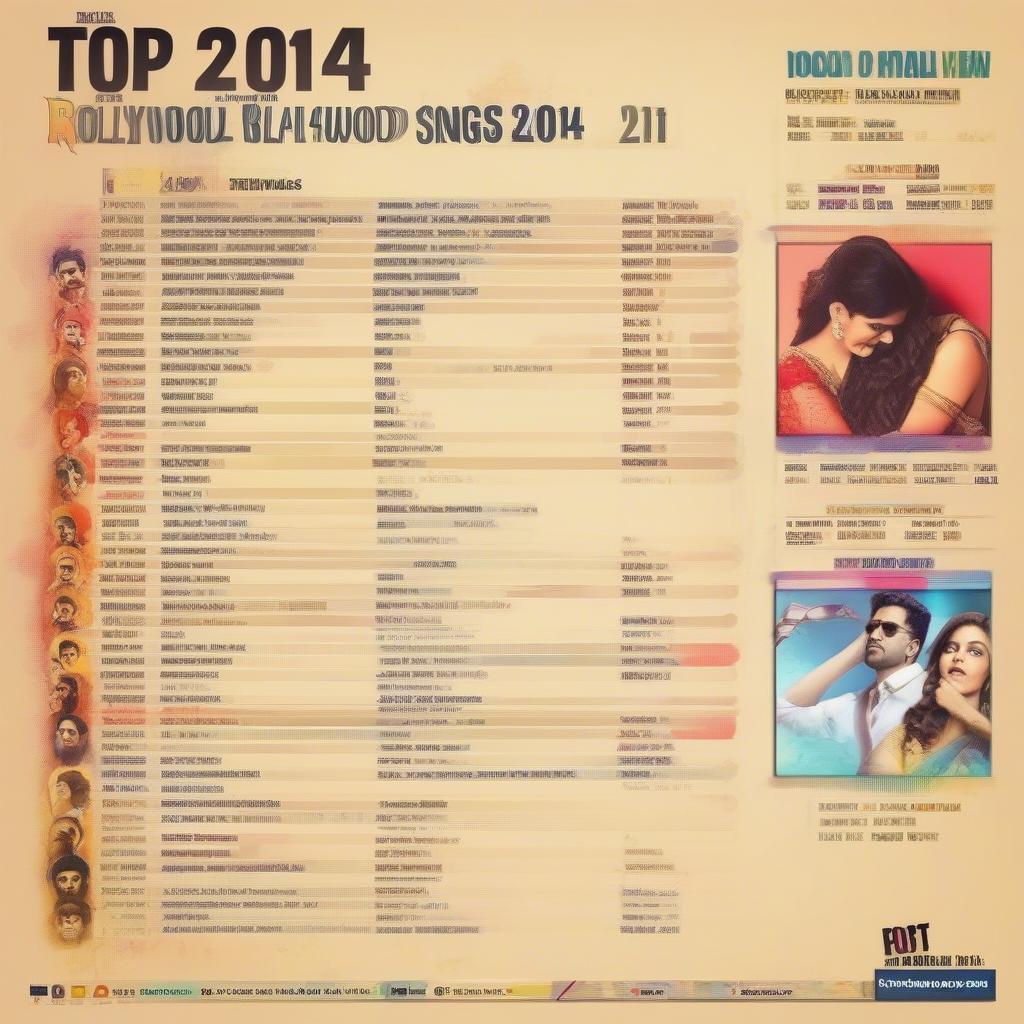 Bollywood Music Charts 2014