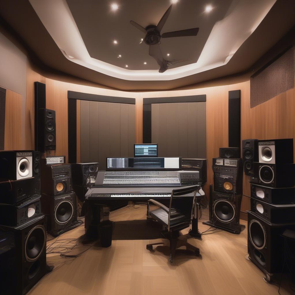 Modern Bollywood Recording Studio