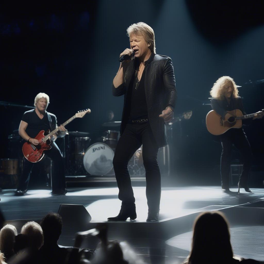 Bon Jovi Performing "Always," a Touching Ballad