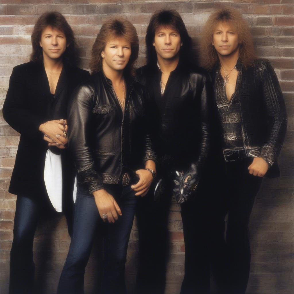 Bon Jovi Band Members Portrait