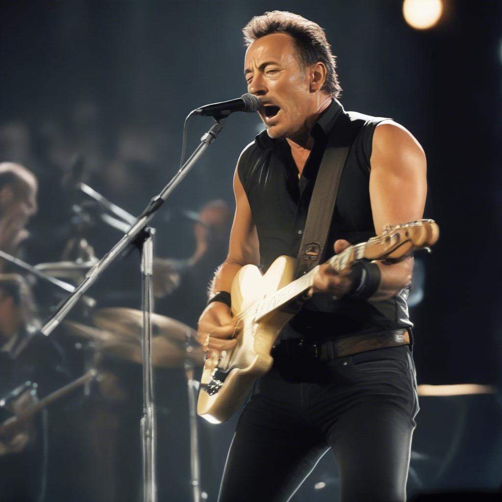 Bruce Springsteen Atlantic City Live Performance