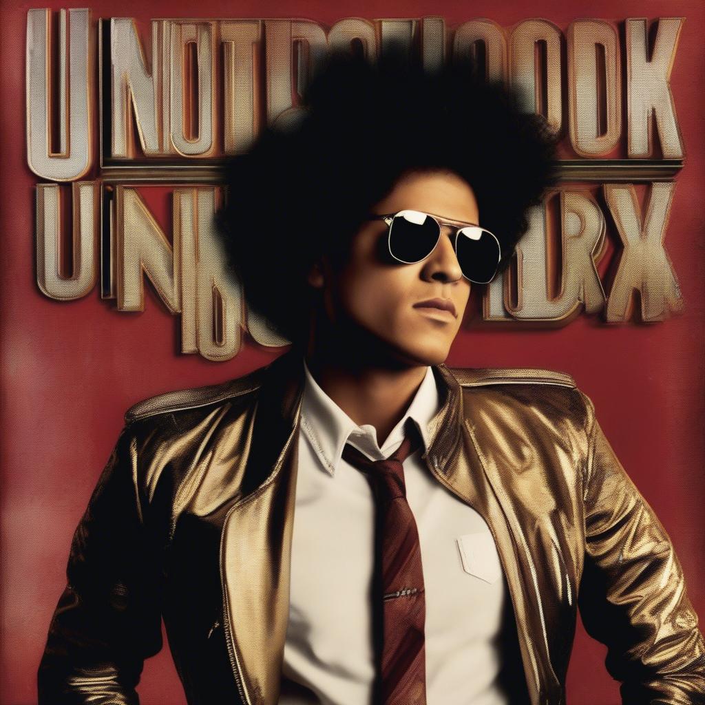 Bruno Mars' Unorthodox Jukebox album cover art