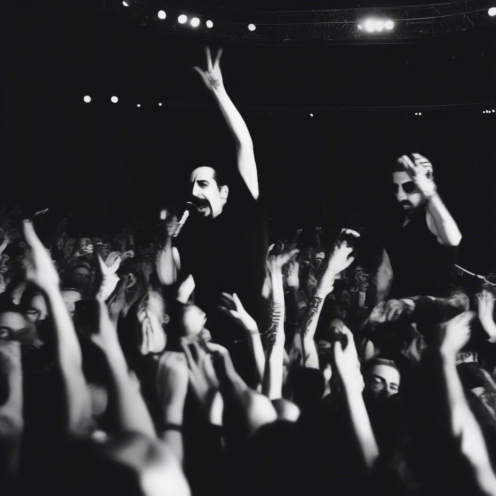 SOAD Performing B.Y.O.B. Live