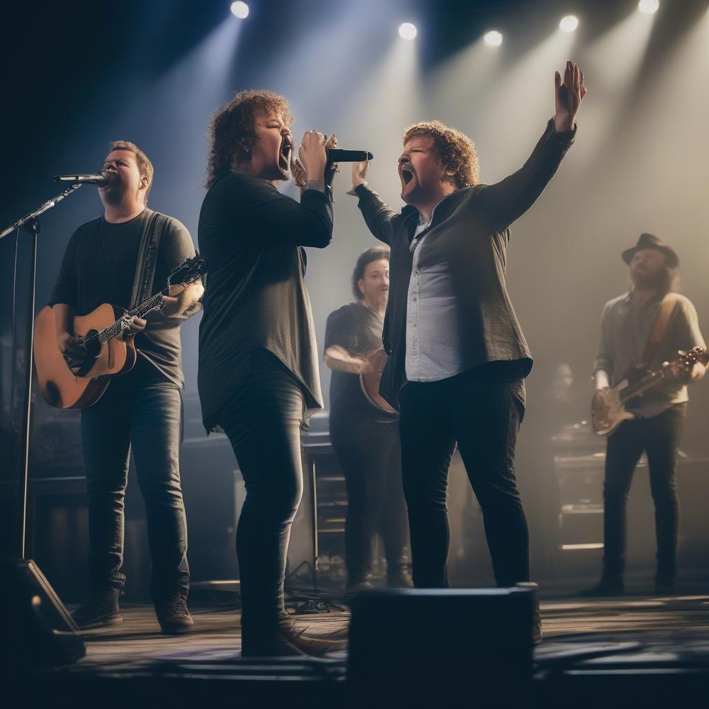 Casting Crowns Performing Live