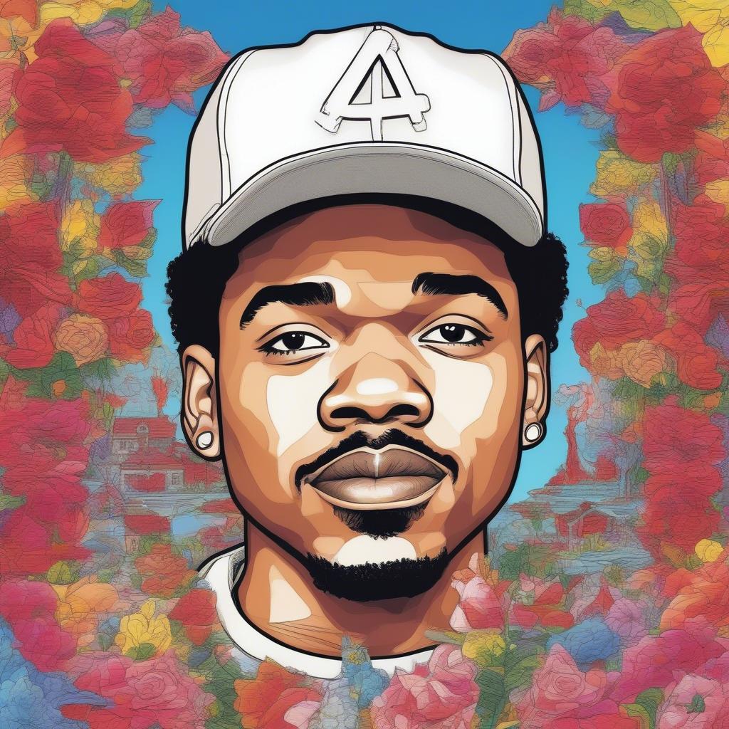 Chance the Rapper's Coloring Book album cover: A defining moment in 2016 hip-hop