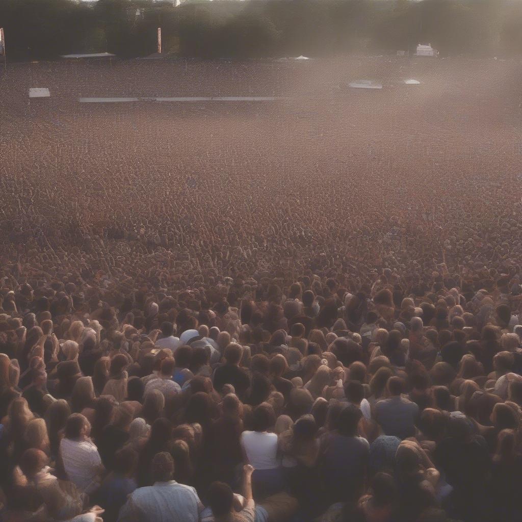 Christian Music Festival Crowd