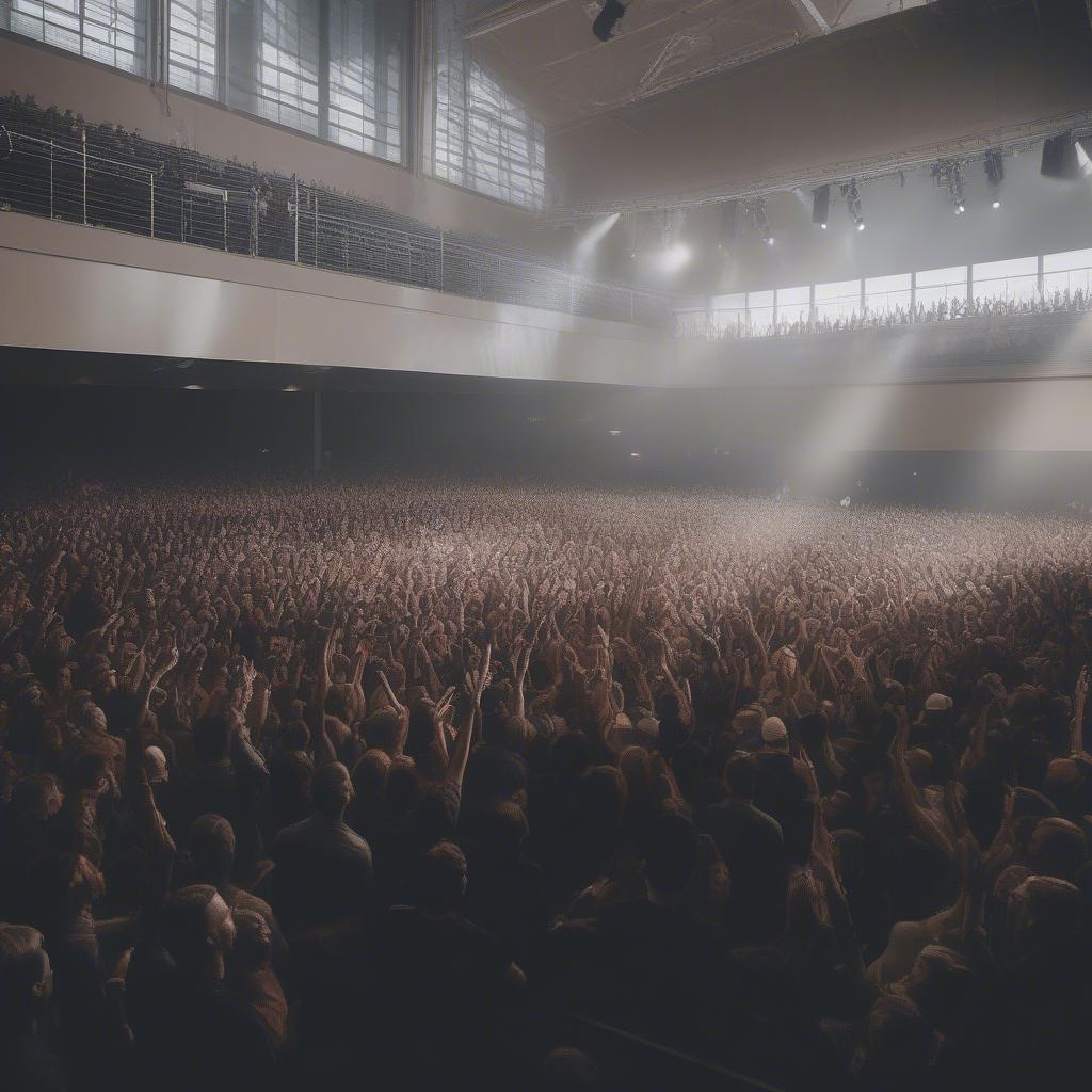 Elevation Worship leading a large worship service