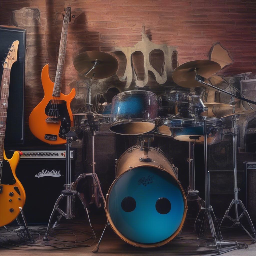 Essential Instruments in Classic Rock: Guitars, Drums, Bass