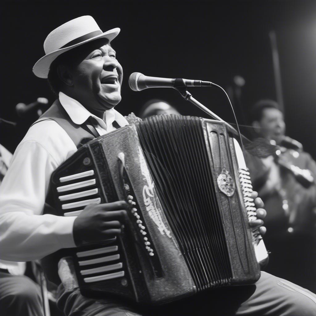 Clifton Chenier Performing