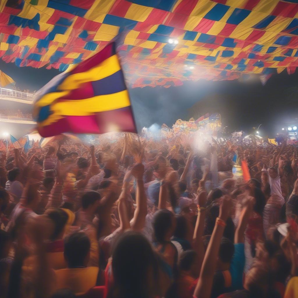 Colombian Music Festival Celebration