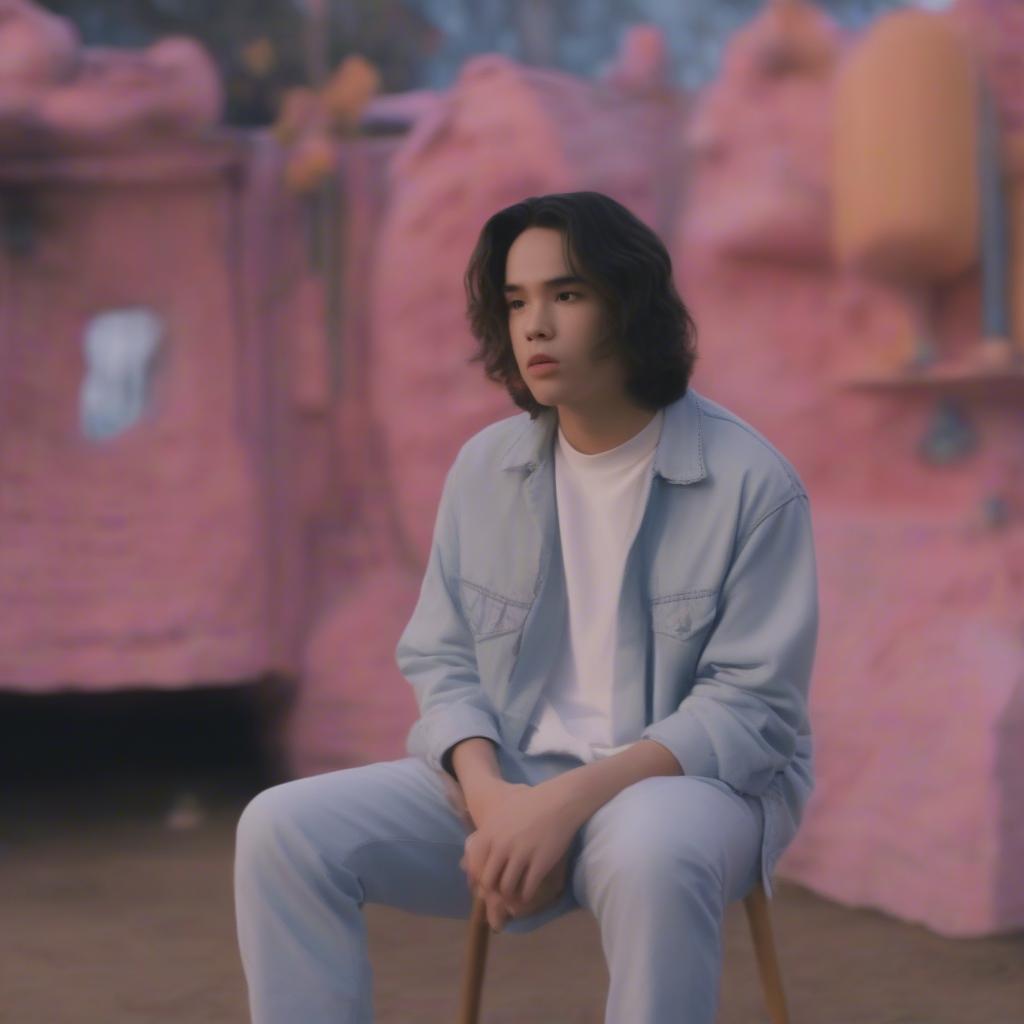 Conan Gray in a music video still