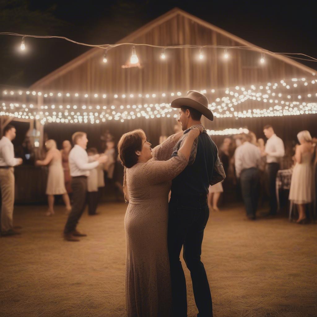 Country Themed Mother Son Dance