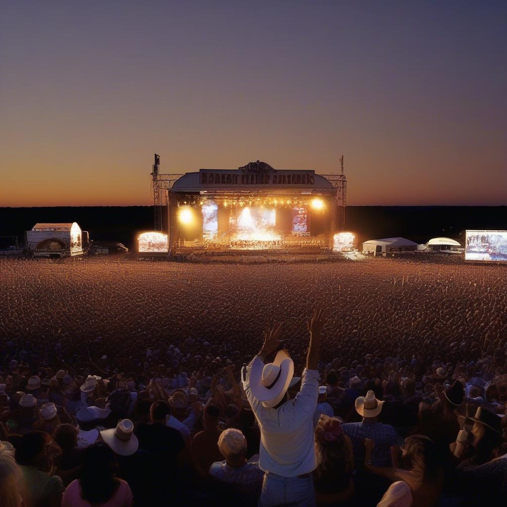 Country Music Concert in 2008