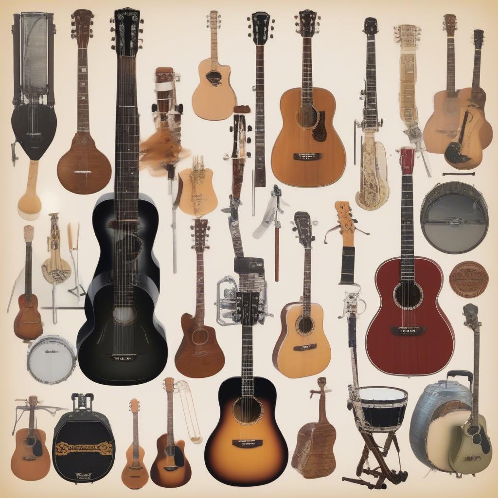 Modern Country Music Instruments