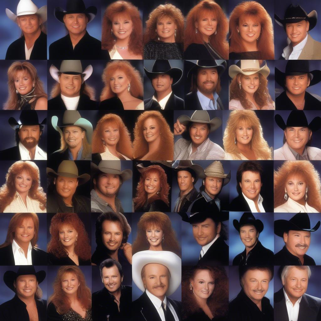 Prominent Country Music Stars of 1991