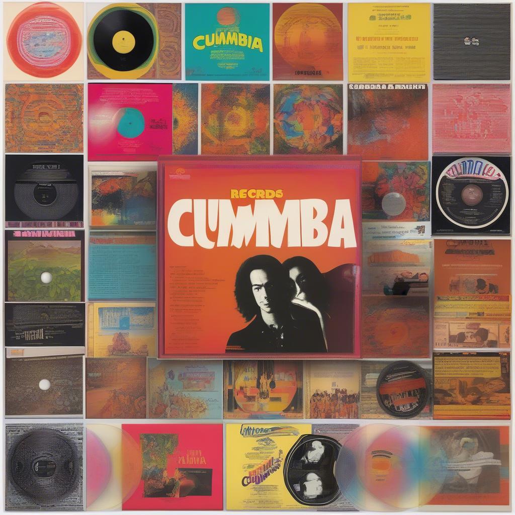 Cumbia Vinyl Record Collection