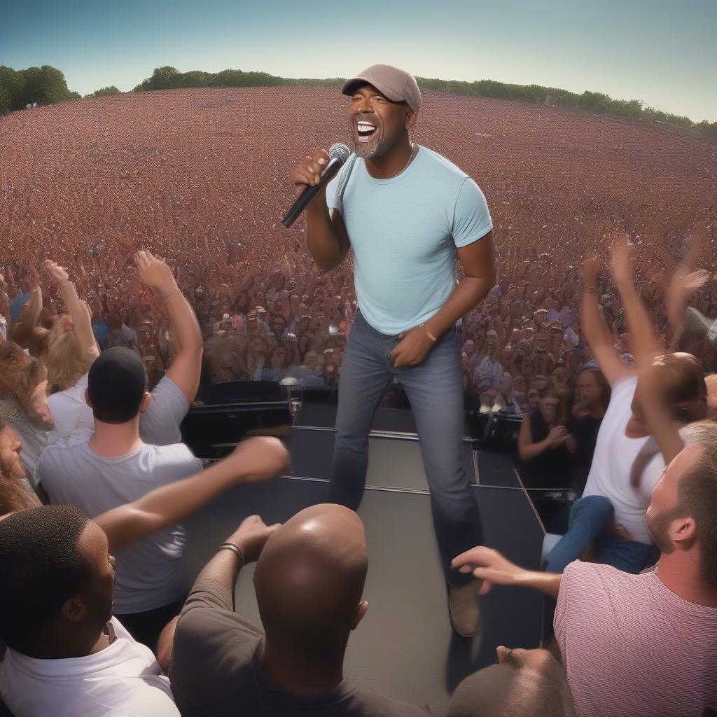 Darius Rucker Performing "Hold My Hand" Live with Hootie & the Blowfish