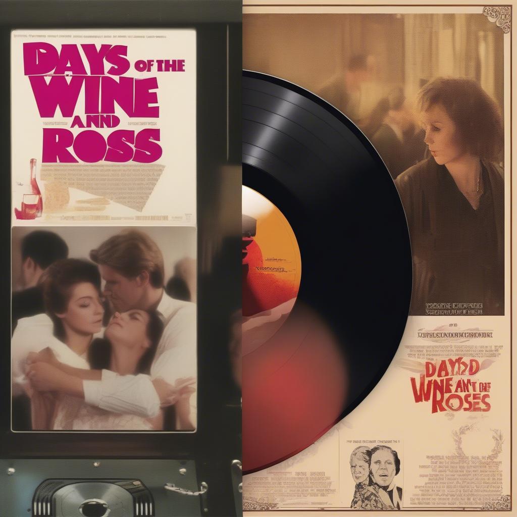 Days of Wine and Roses Film Poster and Record