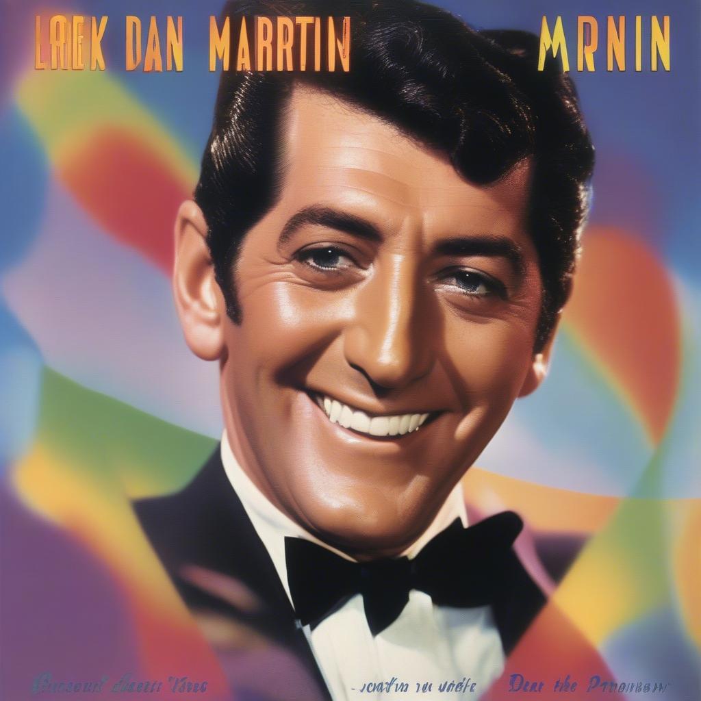 Vintage Dean Martin album cover