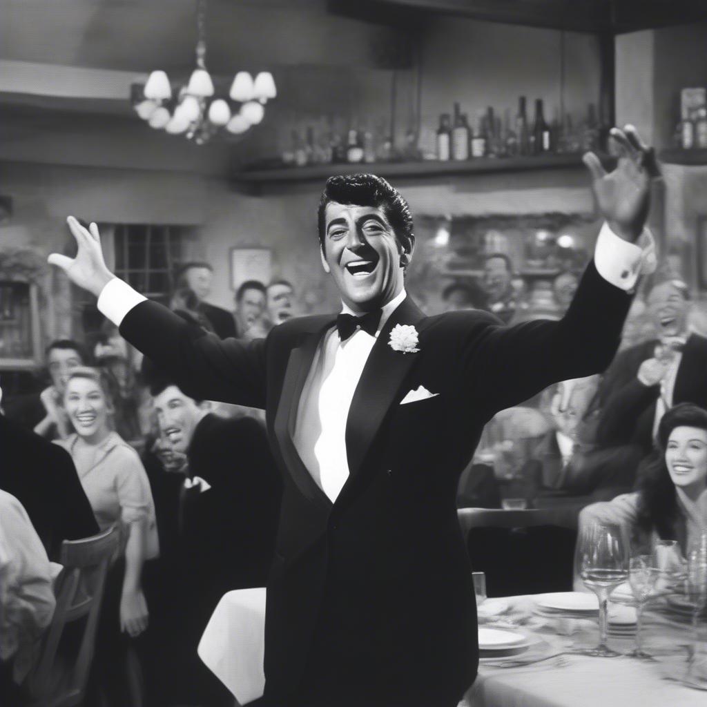 Dean Martin Performing That's Amore