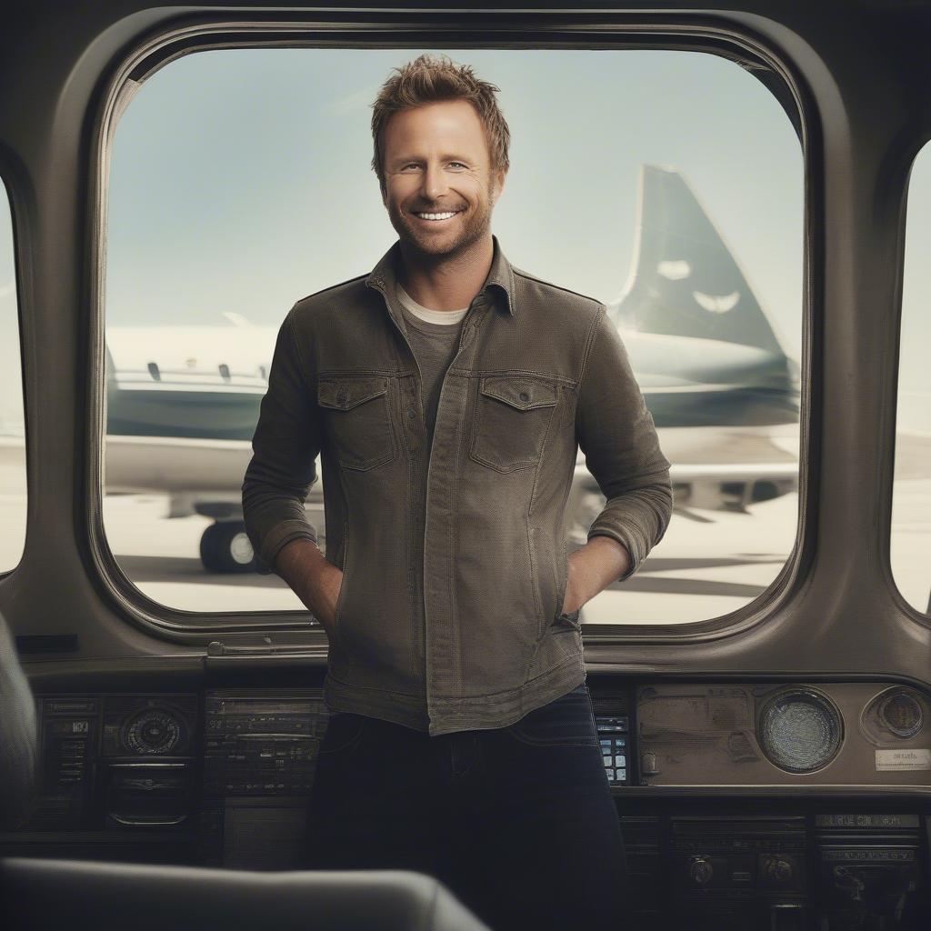 Dierks Bentley's Drunk on a Plane Single Cover