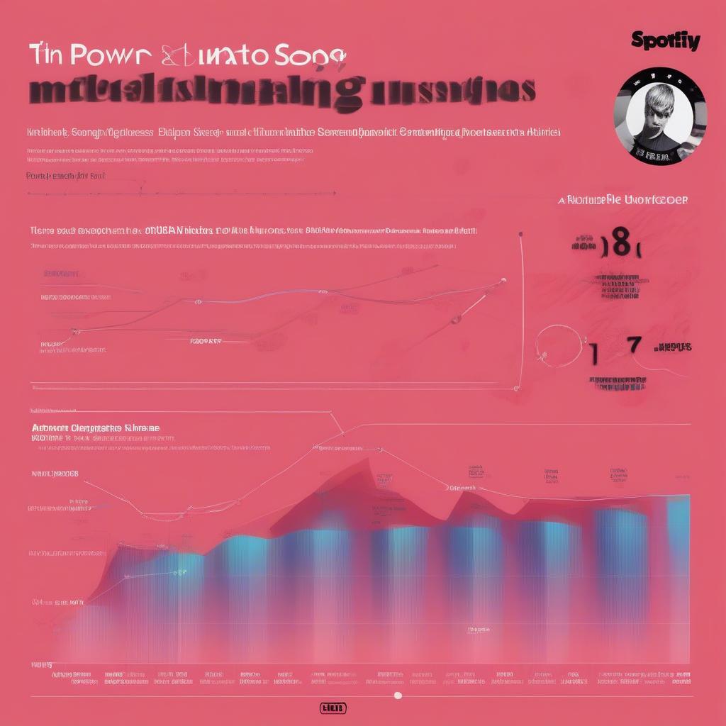 Impact of Digital Streaming on Music Charts: An infographic showing the growth of streaming platforms and their influence on chart rankings.