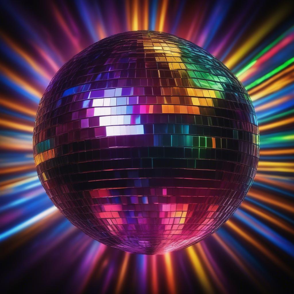 Spinning Disco Ball