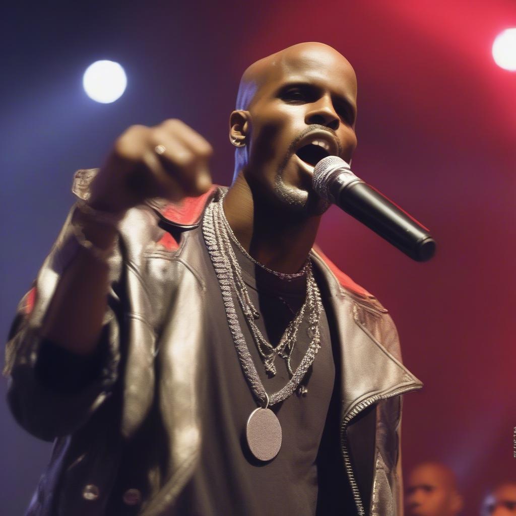 DMX Performing Live 