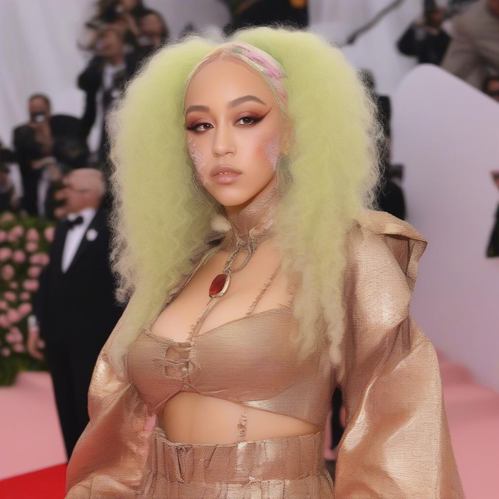 Doja Cat at a red carpet event