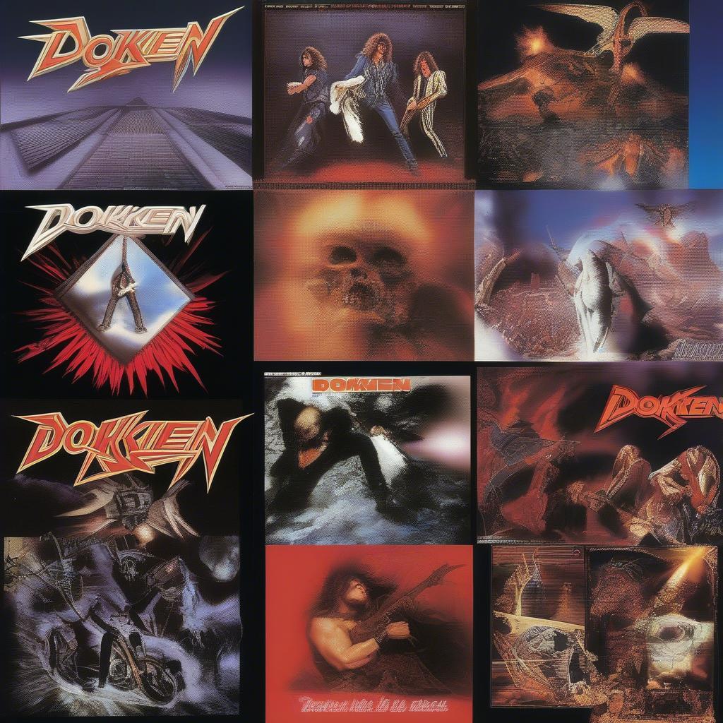 Dokken Album Covers