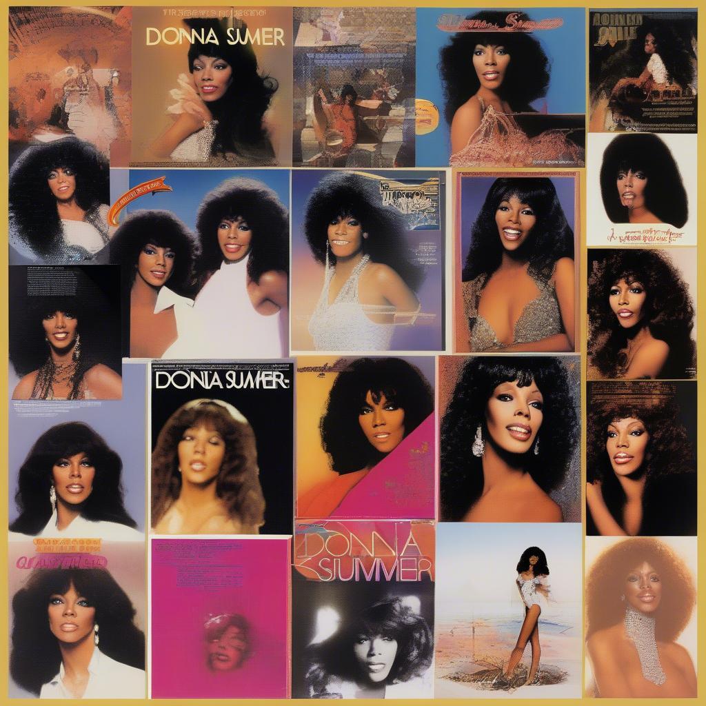 Donna Summer's 1977 Album Covers