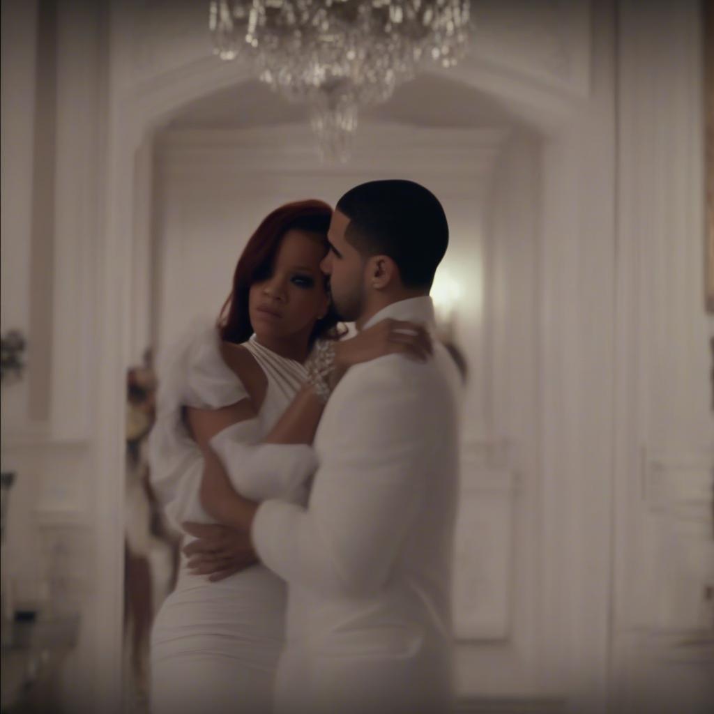 Drake and Rihanna in Take Care Music Video