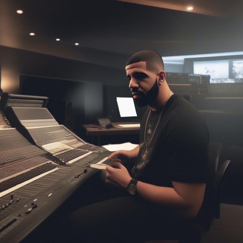 Drake in the Studio: The Creative Process