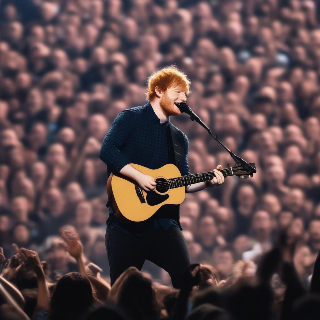 Ed Sheeran Performing Live