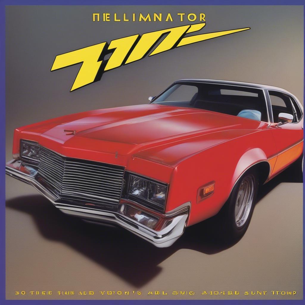 ZZ Top's Eliminator Album Cover