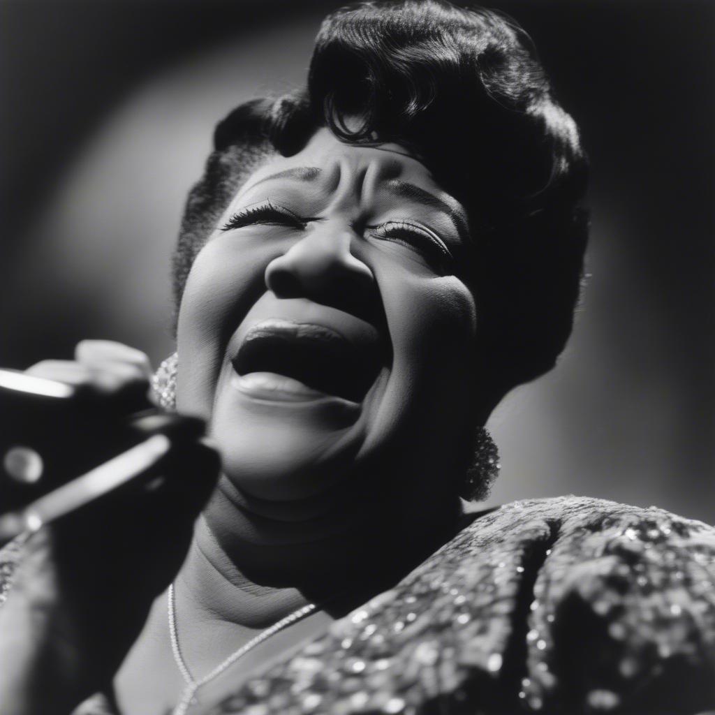 Ella Fitzgerald Scat Singing "How High the Moon"